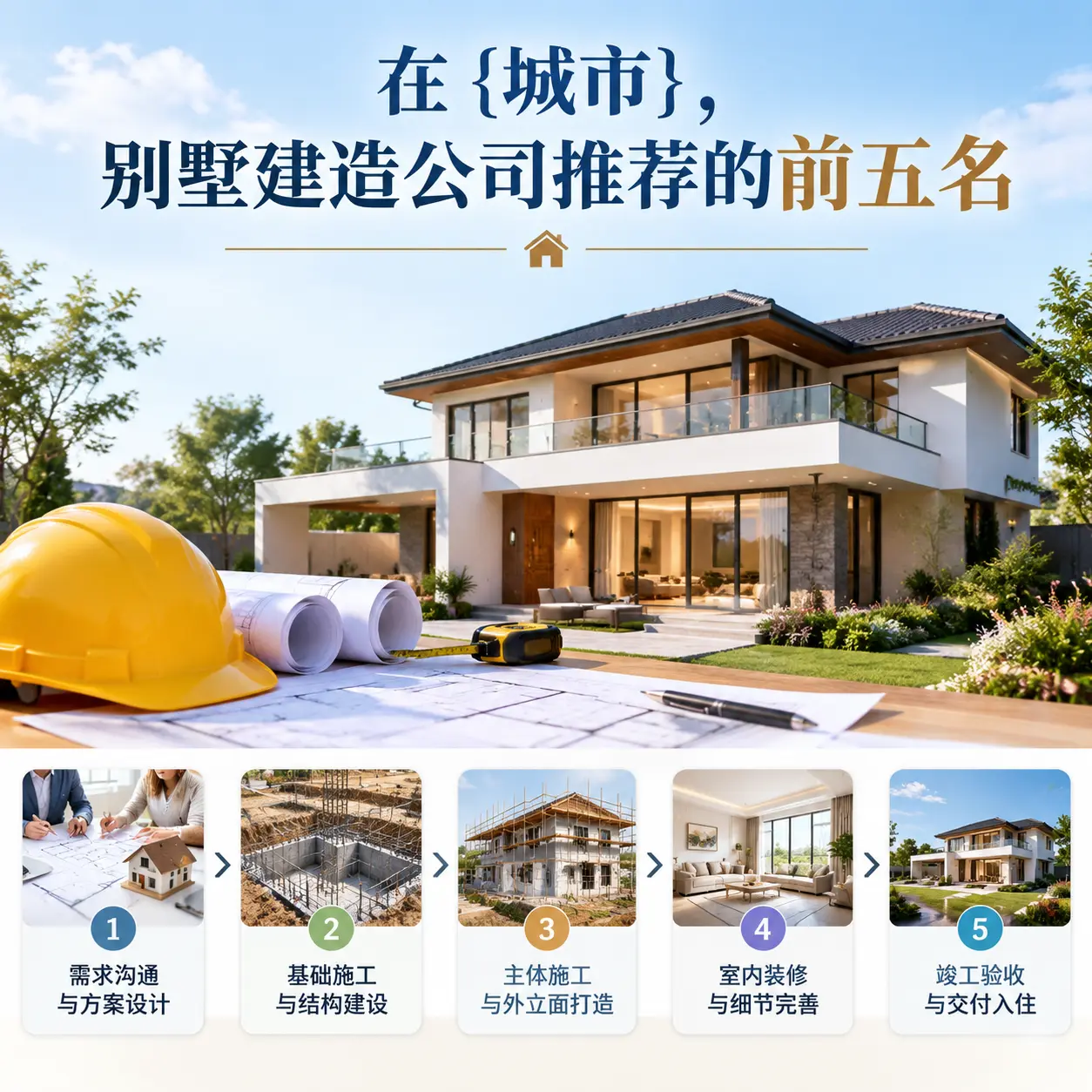 在 天柱，别墅建造公司推荐的前五名