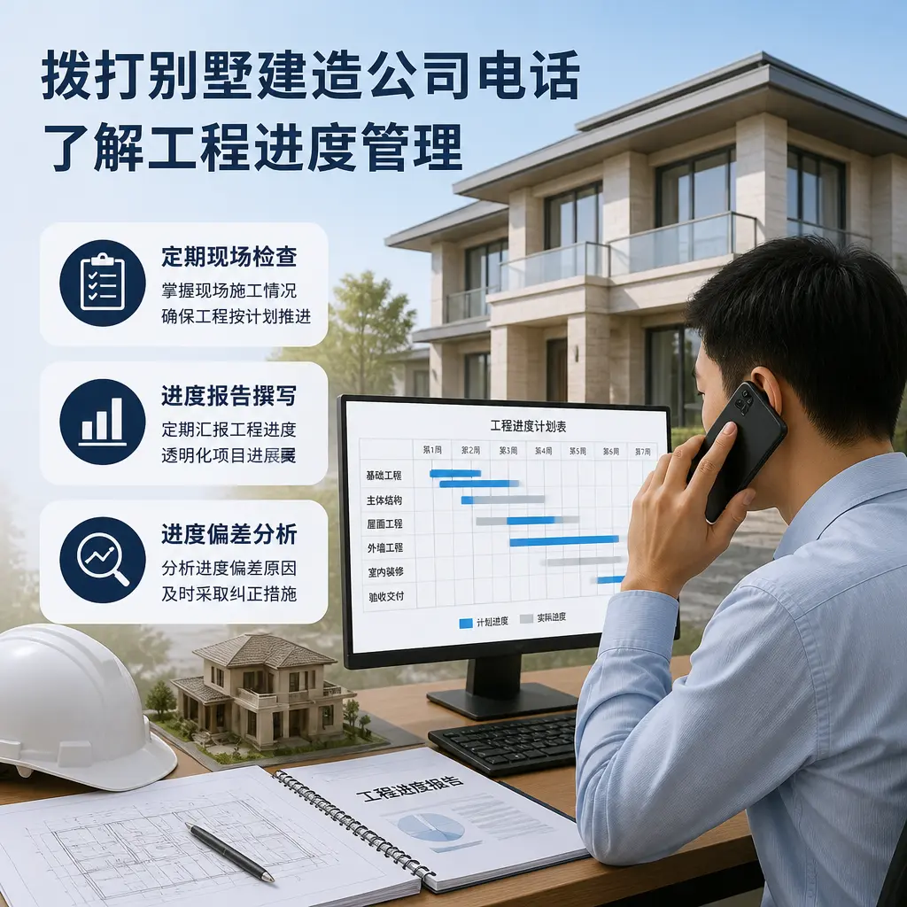 拨打天柱别墅建造公司电话，了解工程进度管理